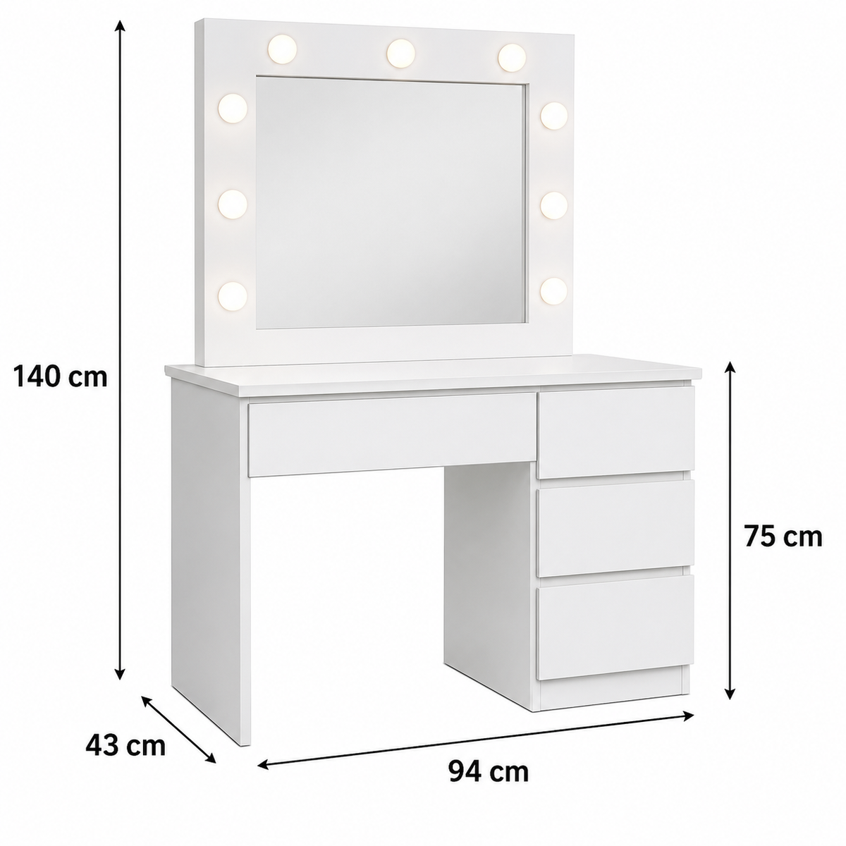 Florence LED Dressing Table